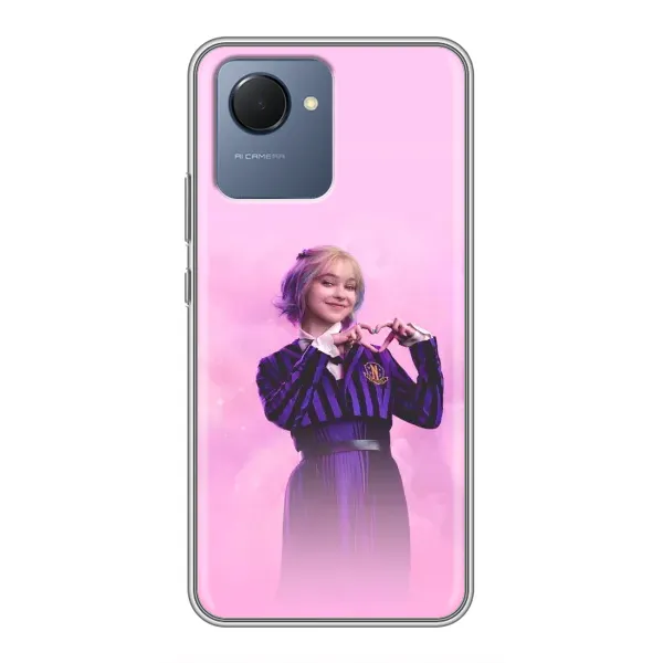 Чохол з принтом «Яскрава Енід Венздей» для Realme NARZO 50i Prime