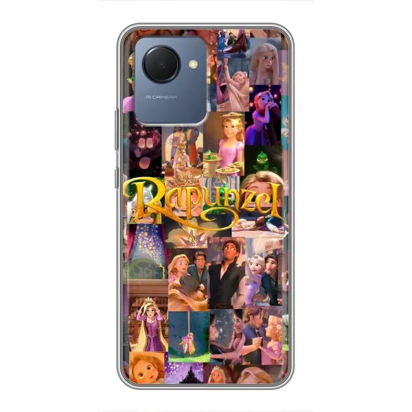 Чохол з принтом «Колаж Рапунцель» для Realme NARZO 50i Prime