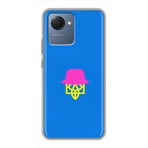 Чохли для Realme NARZO 50i Prime Укр. Символіка (AlphaPrint) (Шапка на гербу)