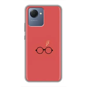 Чехол с принтом «шрам и очки» для Realme NARZO 50i Prime