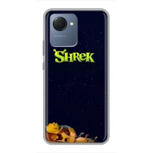 Чохол з мультфільмом Шрек на Realme NARZO 50i Prime (Відпочиваючий Шрек)