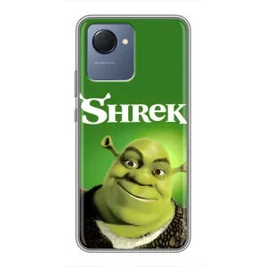 Чохол з мультфільмом Шрек на Realme NARZO 50i Prime (Усміхнений Шрек)