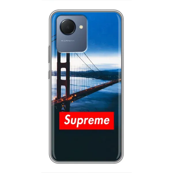 Чохол з принтом «Стиль Supreme» для Realme NARZO 50i Prime Чохол з принтом «Стиль Supreme» для Realme NARZO 50i Prime