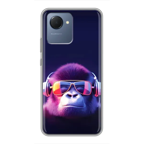 Чохол з принтом «Стильна мавпа» для Realme NARZO 50i Prime
