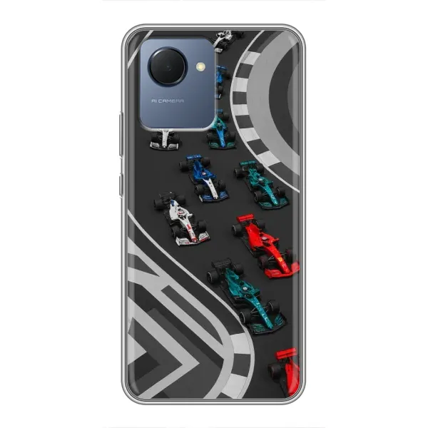 Чохол з принтом «Траса Ф1» для Realme NARZO 50i Prime Чохол з принтом «Траса Ф1» для Realme NARZO 50i Prime