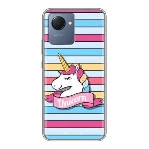 Чохол для РíалМí НАРЗО 50і Прайм - (Єдинорожки - Новинки) (AlphaPrint) (Unicorn)