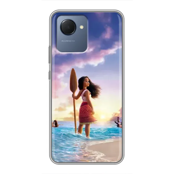 Чохол з принтом «Моана з веслом» для Realme NARZO 50i Prime Чохол з принтом «Моана з веслом» для Realme NARZO 50i Prime