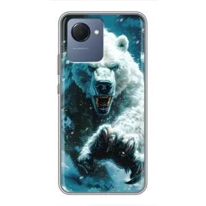 Чехол с принтом «Полярный медведь» для Realme NARZO 50i Prime