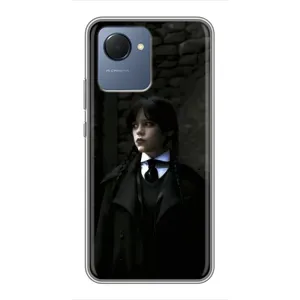 Чохол з дизайном Венздей 2 на Realme NARZO 50i Prime (Темний стиль Венздей)