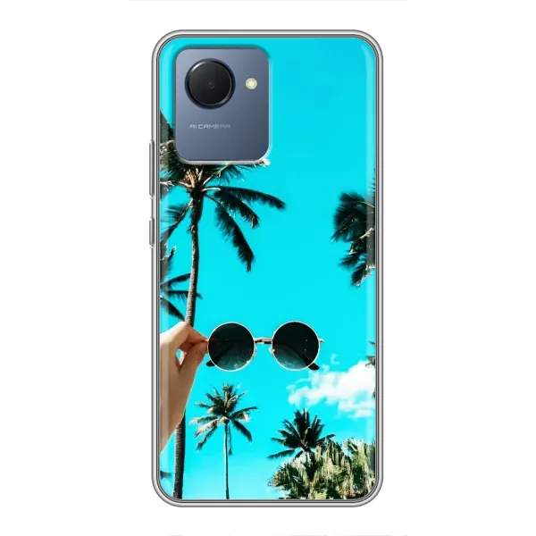Чехол с принтом «Взгляд лето» для Realme NARZO 50i Prime