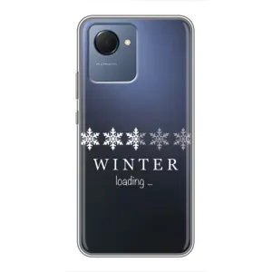 Зимні Чохли для РíалМí НАРЗО 50і Прайм - прозорий фон (Winter loading)
