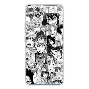 Чехол с принтом «Ahegao manga» для Realme NARZO 80 Lite 4G