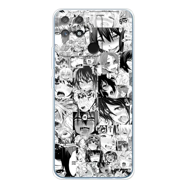 Чехол с принтом «Ahegao manga» для Realme NARZO 80 Lite 4G