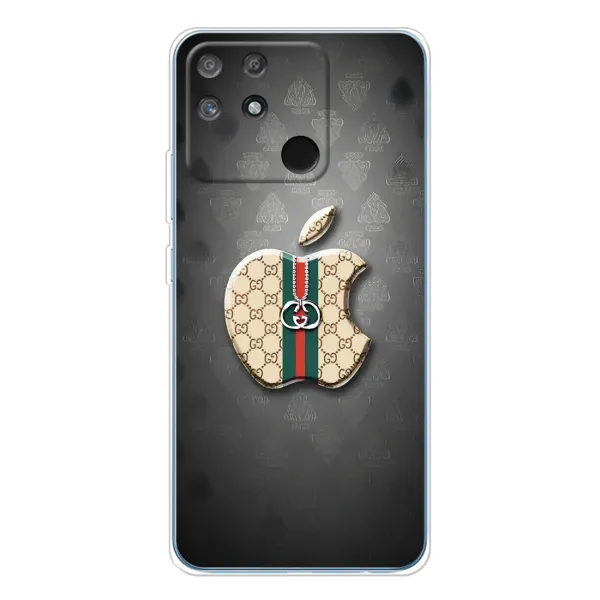 Чохол з принтом «Apple gucci» для Realme NARZO 80 Lite 4G