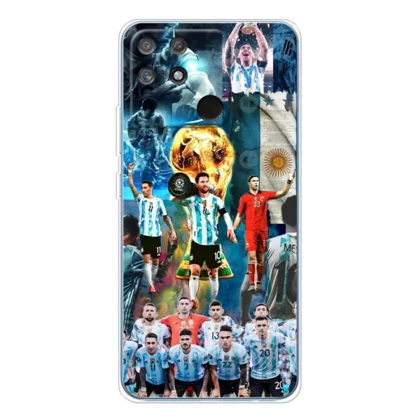 Чехол с принтом «Аргентина Месси» для Realme NARZO 80 Lite 4G Чехол с принтом «Аргентина Месси» для Realme NARZO 80 Lite 4G