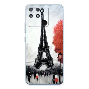 Чехол Эйфелева Башня для Realme NARZO 80 Lite 4G - (AlphaPrint) (Башня в Париже)
