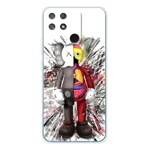 Чехлы для Realme NARZO 80 Lite 4G - Bearbrick Louis Vuitton (PREMIUMPrint) (Беарбрик)