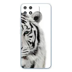 Чехлы с картинками животных Realme NARZO 80 Lite 4G (Белый Тигр)