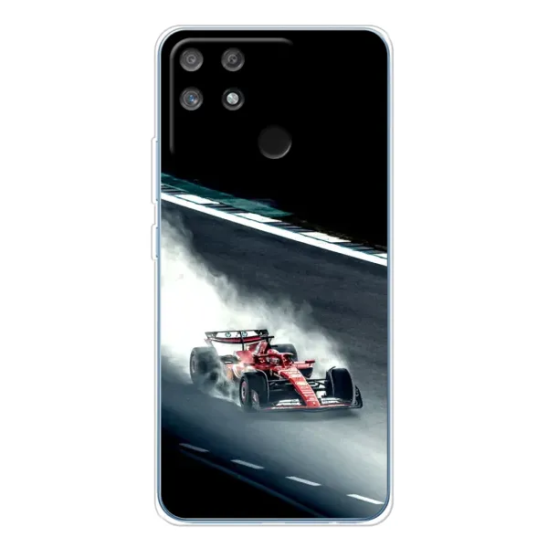 Чехол с принтом «Болид гоночный» для Realme NARZO 80 Lite 4G