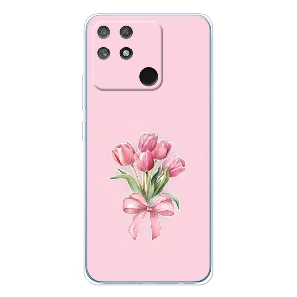 Чехол с принтом «Букет цветов» для Realme NARZO 80 Lite 4G