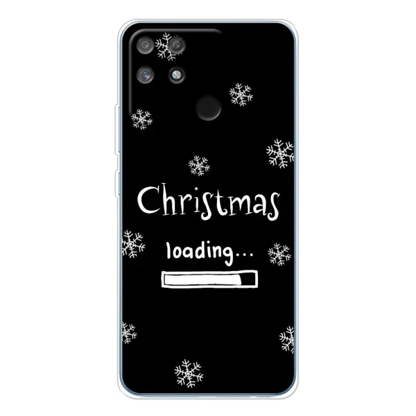 Чехол с принтом «Christmas loading» для Realme NARZO 80 Lite 4G
