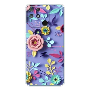 Чехлы с Цветами для Realme NARZO 80 Lite 4G (VPrint) (Цветочный дизайн)