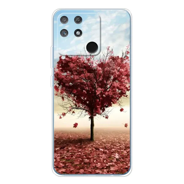 Чехол с принтом «Дерево сердце» для Realme NARZO 80 Lite 4G