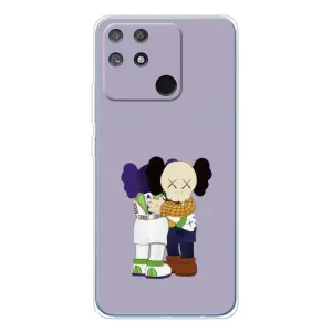 Чехлы для Realme NARZO 80 Lite 4G - Bearbrick Louis Vuitton (PREMIUMPrint) (Дружба Беарбрик)