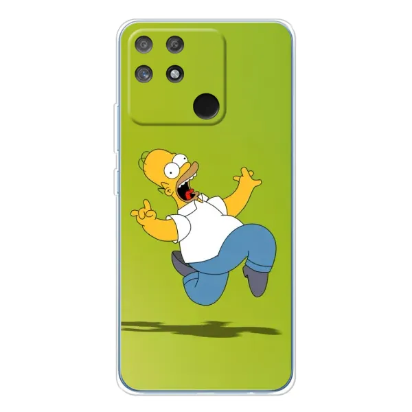 Чехол с принтом «Гомер Симпсон» для Realme NARZO 80 Lite 4G