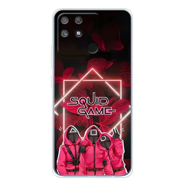 Чехол с принтом «Охранники Игра кальмара» для Realme NARZO 80 Lite 4G