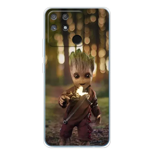 Чехол с принтом «I am Groot» для Realme NARZO 80 Lite 4G Чехол с принтом «I am Groot» для Realme NARZO 80 Lite 4G