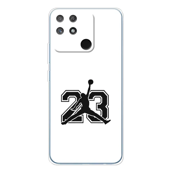 Чехол с принтом «Jordan 23» для Realme NARZO 80 Lite 4G Чехол с принтом «Jordan 23» для Realme NARZO 80 Lite 4G