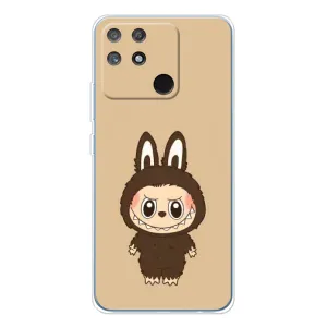 Чохол з Лабубу на Realme NARZO 80 Lite 4G (Bored Ape в червоному)