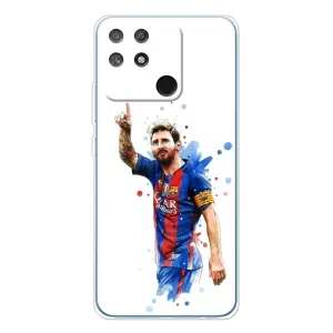 Чехлы Месси для Realme NARZO 80 Lite 4G (AlphaPrint) (Лео Месси)