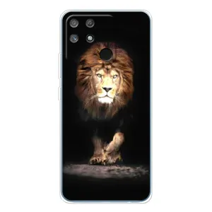 Чохол з картинкою ЛЕВ для Realme NARZO 80 Lite 4G (VPrint) (Лев)