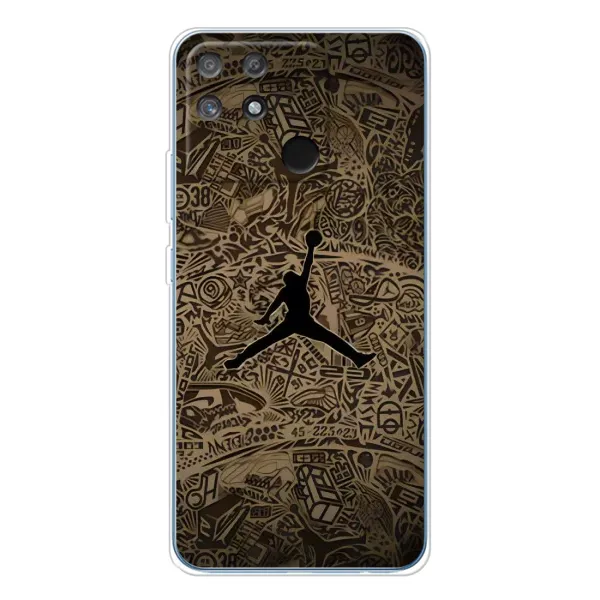 Чехол с принтом «Logo Jordan» для Realme NARZO 80 Lite 4G Чехол с принтом «Logo Jordan» для Realme NARZO 80 Lite 4G