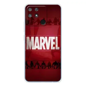 Чехол МАРВЕЛ для Нарзо 80 Лайт 4Джи (AlphaPrint) (MARVEL)