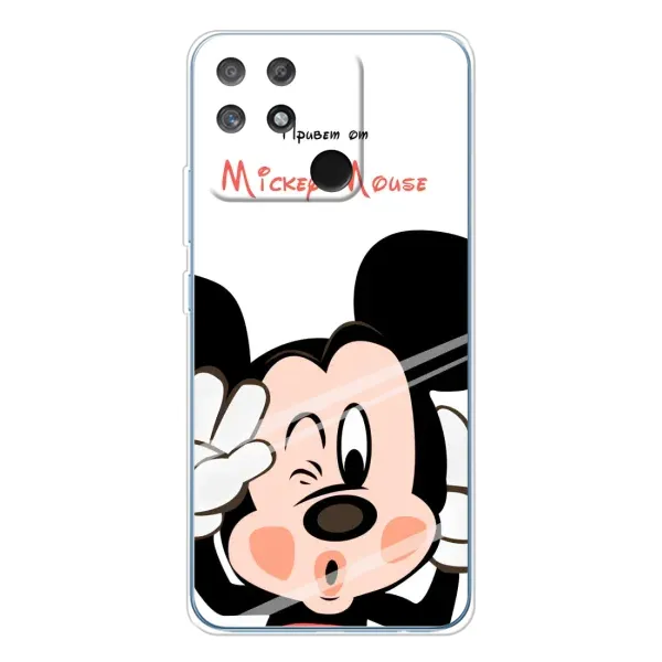 Чехол с принтом «Маус Микки» для Realme NARZO 80 Lite 4G