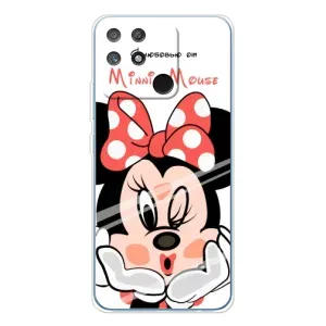 Эксклюзивный чехол для Realme NARZO 80 Lite 4G (AlphaPrint - Мультяшные) (Маус Минни)