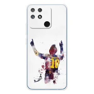Чехлы Месси для Realme NARZO 80 Lite 4G (AlphaPrint) (Messi Barca)