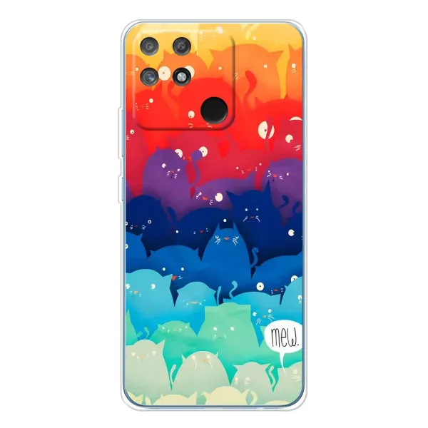 Чехол с принтом «Mew» для Realme NARZO 80 Lite 4G Чехол с принтом «Mew» для Realme NARZO 80 Lite 4G