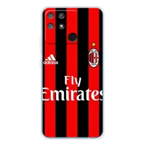 Чехлы для Realme NARZO 80 Lite 4G (VPrint) - Футбольные клубы (Milan)