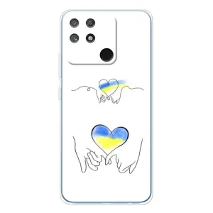 Чехол с принтом «Мир Украине» для Realme NARZO 80 Lite 4G