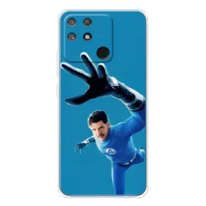 Чехол с принтом Фантастическая четверка для Realme NARZO 80 Lite 4G (Мистер Фантастик супергерой)