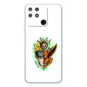Naruto Anime Чехлы для Нарзо 80 Лайт 4Джи (AlphaPrint) (Наруто Курама)