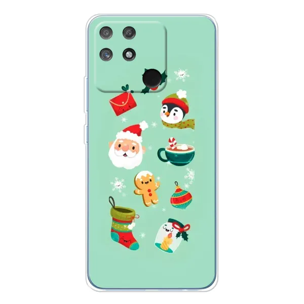 Чехол с принтом «Настроение НГ» для Realme NARZO 80 Lite 4G