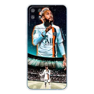 Чехол Неймар для Realme NARZO 80 Lite 4G (AlphaPrint) (Неймар ПСЖ)
