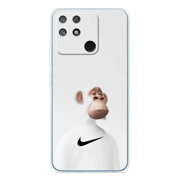 Чехол с принтом «обезьяна NFT Nike» для Realme NARZO 80 Lite 4G Чехол с принтом «обезьяна NFT Nike» для Realme NARZO 80 Lite 4G