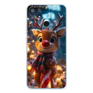 Яскравий чохол для Realme NARZO 80 Lite 4G з Зимові Оленята