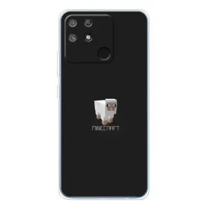 Чехол Майнкрафт на Realme NARZO 80 Lite 4G (AlphaPrint) Minecraft (Овечка Майнкрафт)